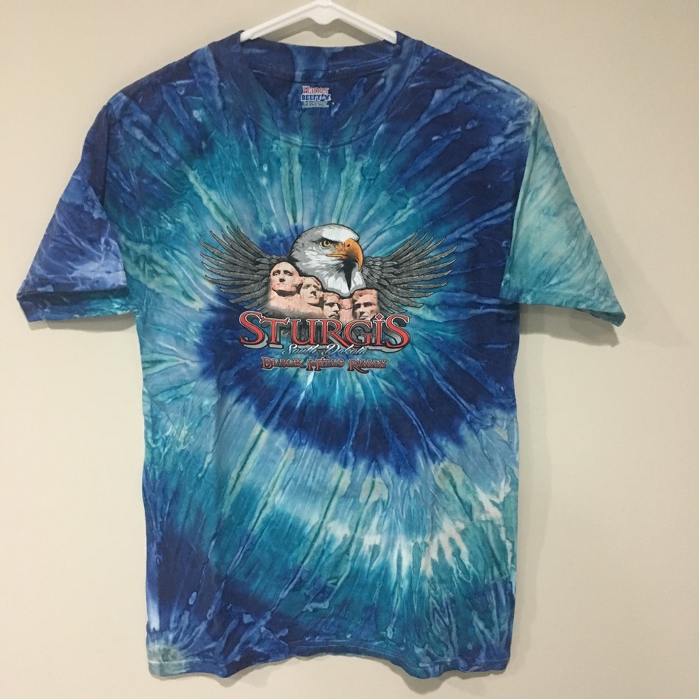 Sturgis Black Hills Rally Tie Dye Tee Size S